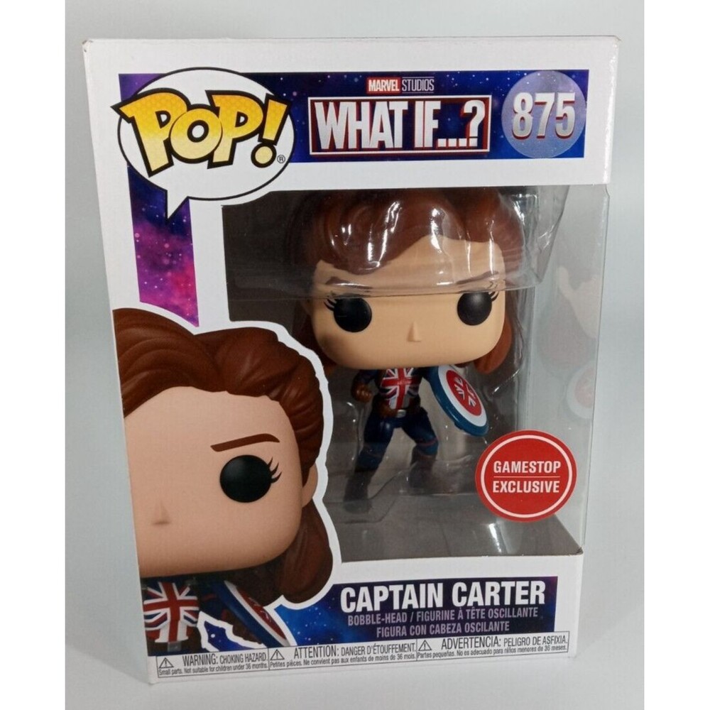 Funko Pop! Marvel - What If...? - Captain Carter # 875 - Gamestop Exclusive